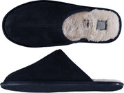 Pantoffels heren - Sloffen - Pantoffels - Sloffen heren - Instap sloffen - Donkerblauw - Maat 41/42