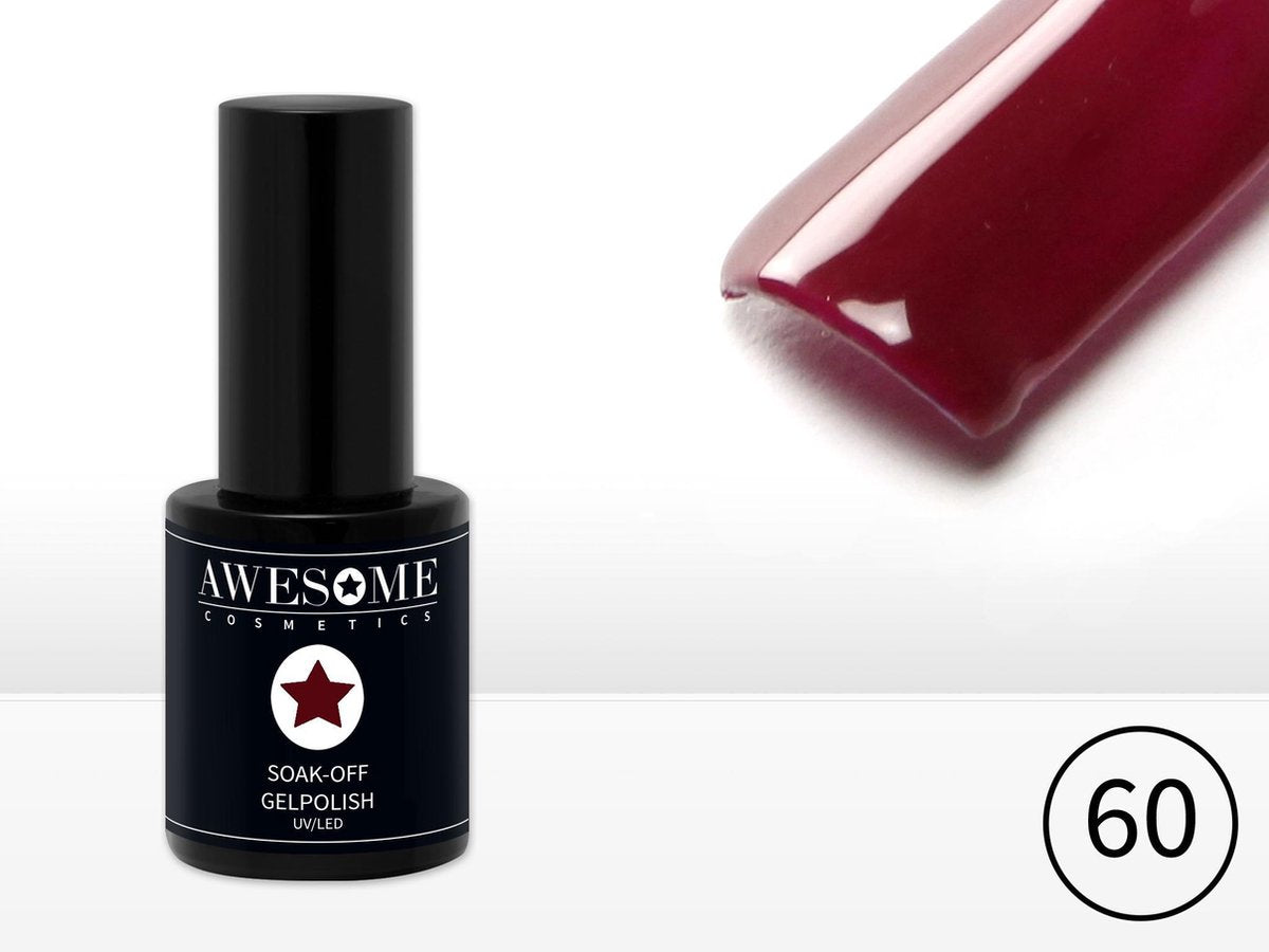 Awesome # 60 Bordeaux Rood