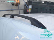 Roofrails Aluminium en Zwart 2016+ | Citroen Jumpy | Opel Vivaro | Peugeot Expert | Toyota Pro Ace Deuren | L3 Aluminium Zwart