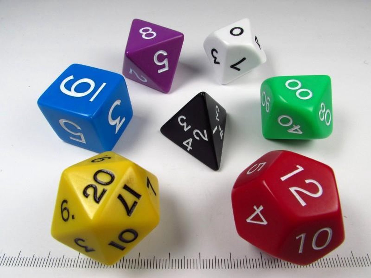 Jumbo polydice set