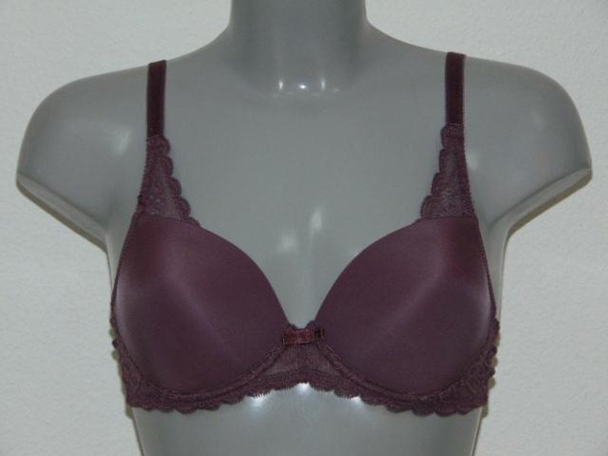 Triumph Amourette Aubergine - Voorgevormde bh Maat: 80E