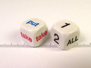 Put and Take dice