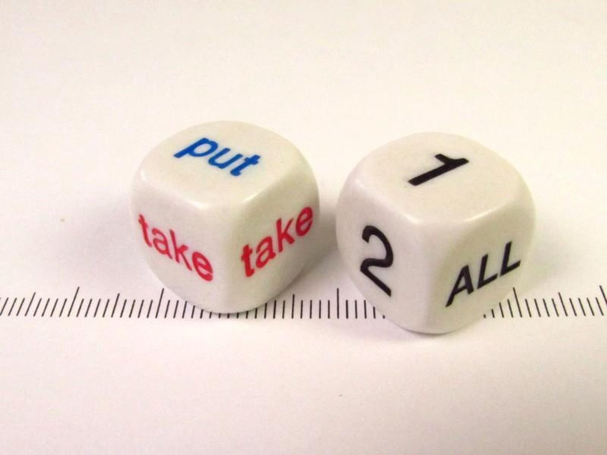 Put and Take dice