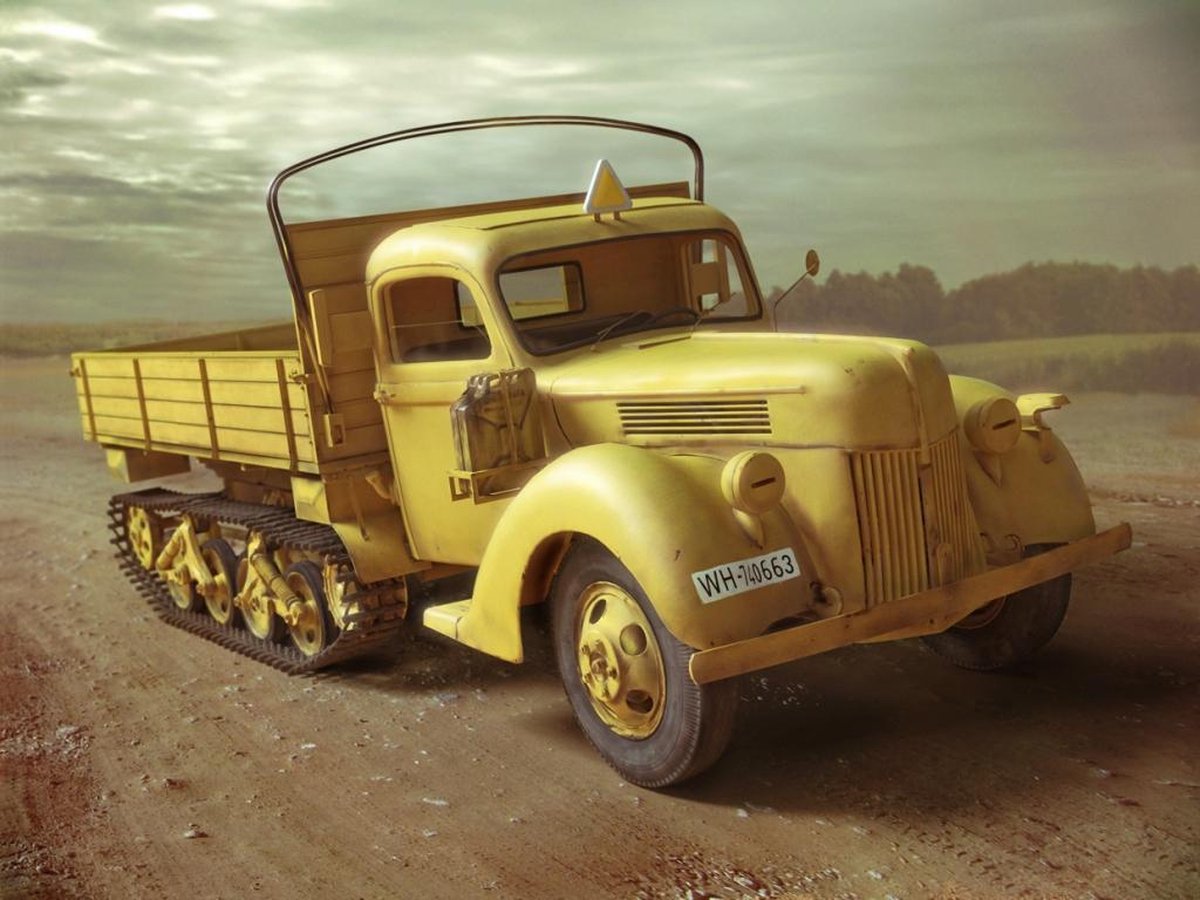1:35 ICM 35412 V3000S/SS M (Sd.Kfz.3b) Maultier