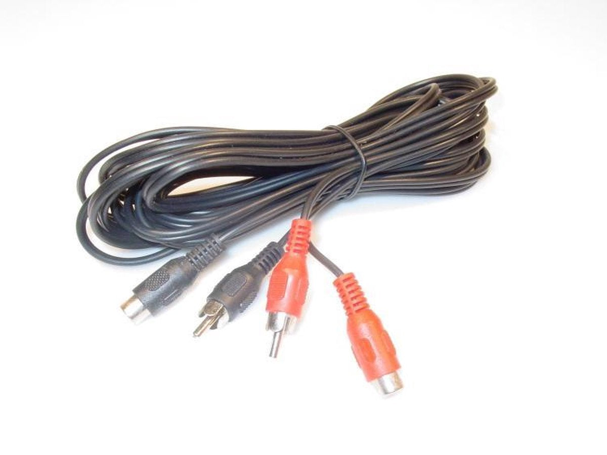 KRAM XA298 audio kabel 5 m 2 x RCA Zwart