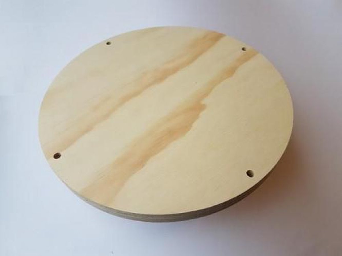 Macramé Plank rond 25 x 1
