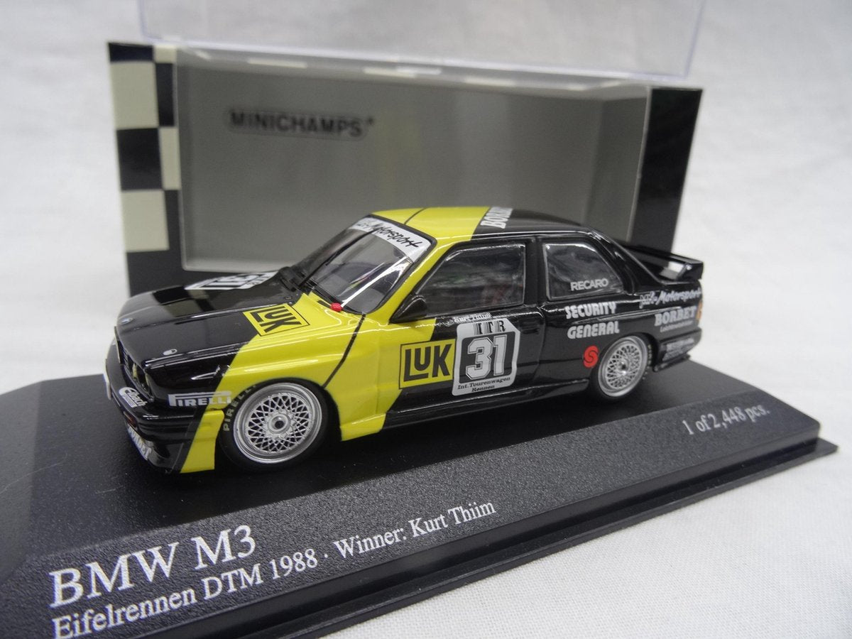 BMW M3 #31 - Eifelrennen DTM 1998 - Winner Kurt Thiim - 1:43 - Minichamps