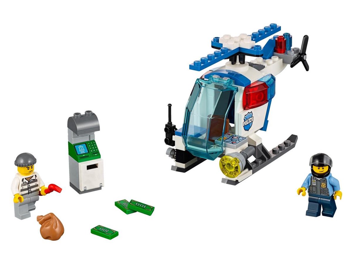 LEGO Juniors City Politiehelikopter Achtervolging - 10720