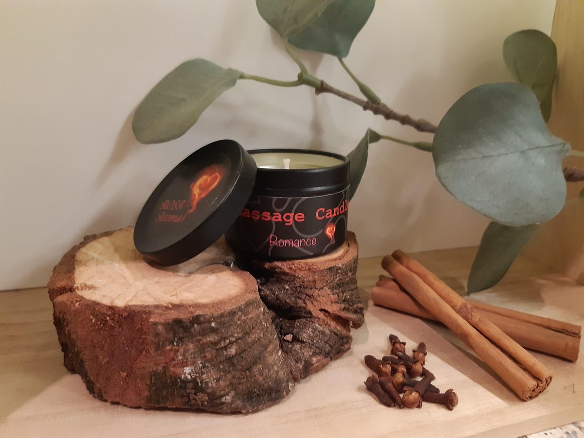 Rosa-Aroma Massage Candle - Romance 40ml