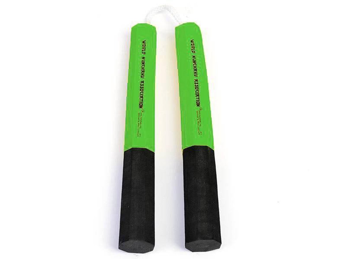 WNA Nunchaku Achthoek Senior Groen
