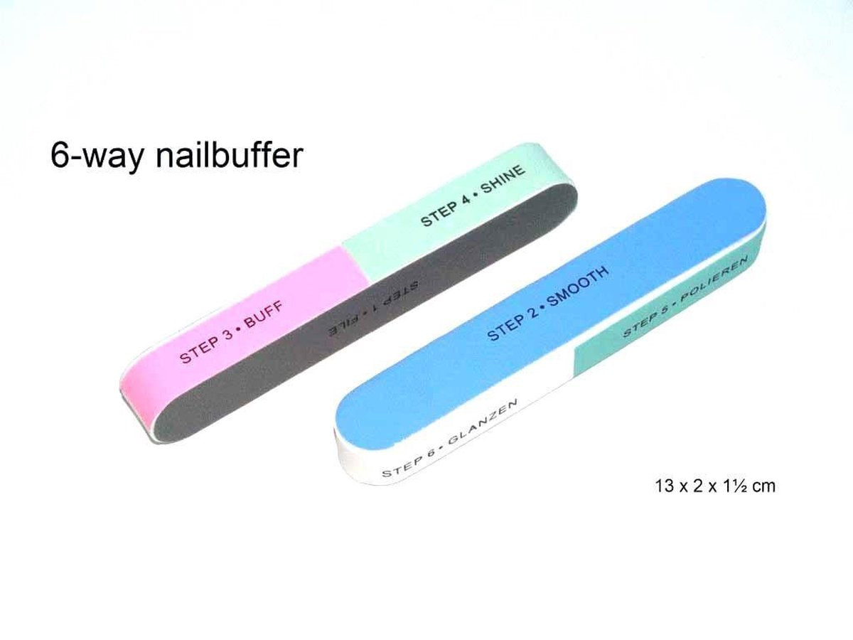 Rojafit 6-Way Nail Buffer