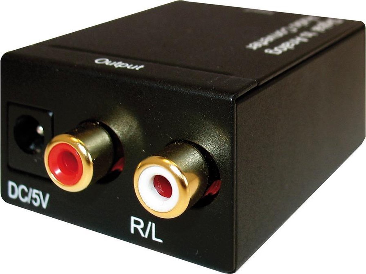 Transmedia AL 13 A Zwart audio-omzetter