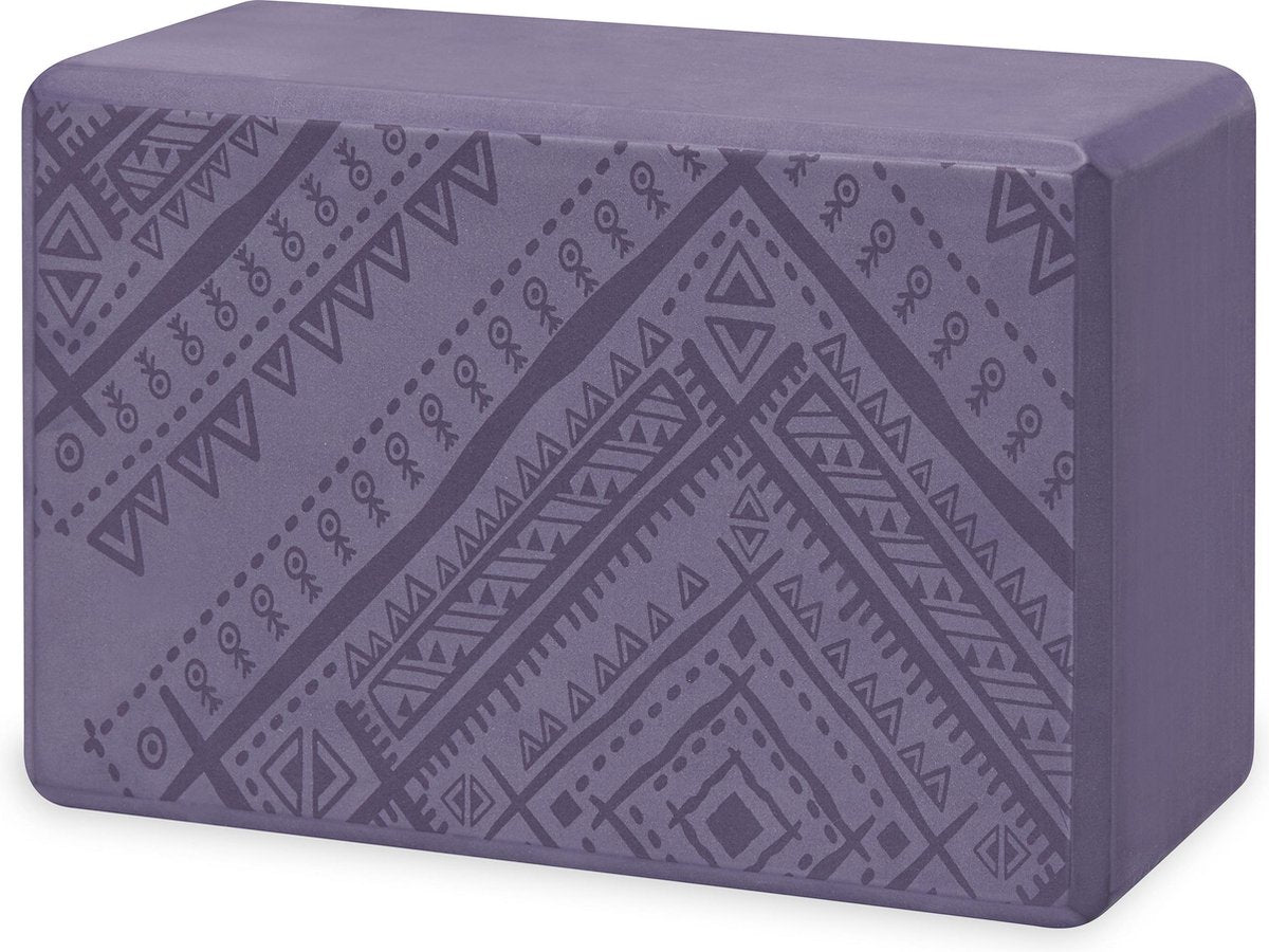 Gaiam  Yogablok Unisex - Paars
