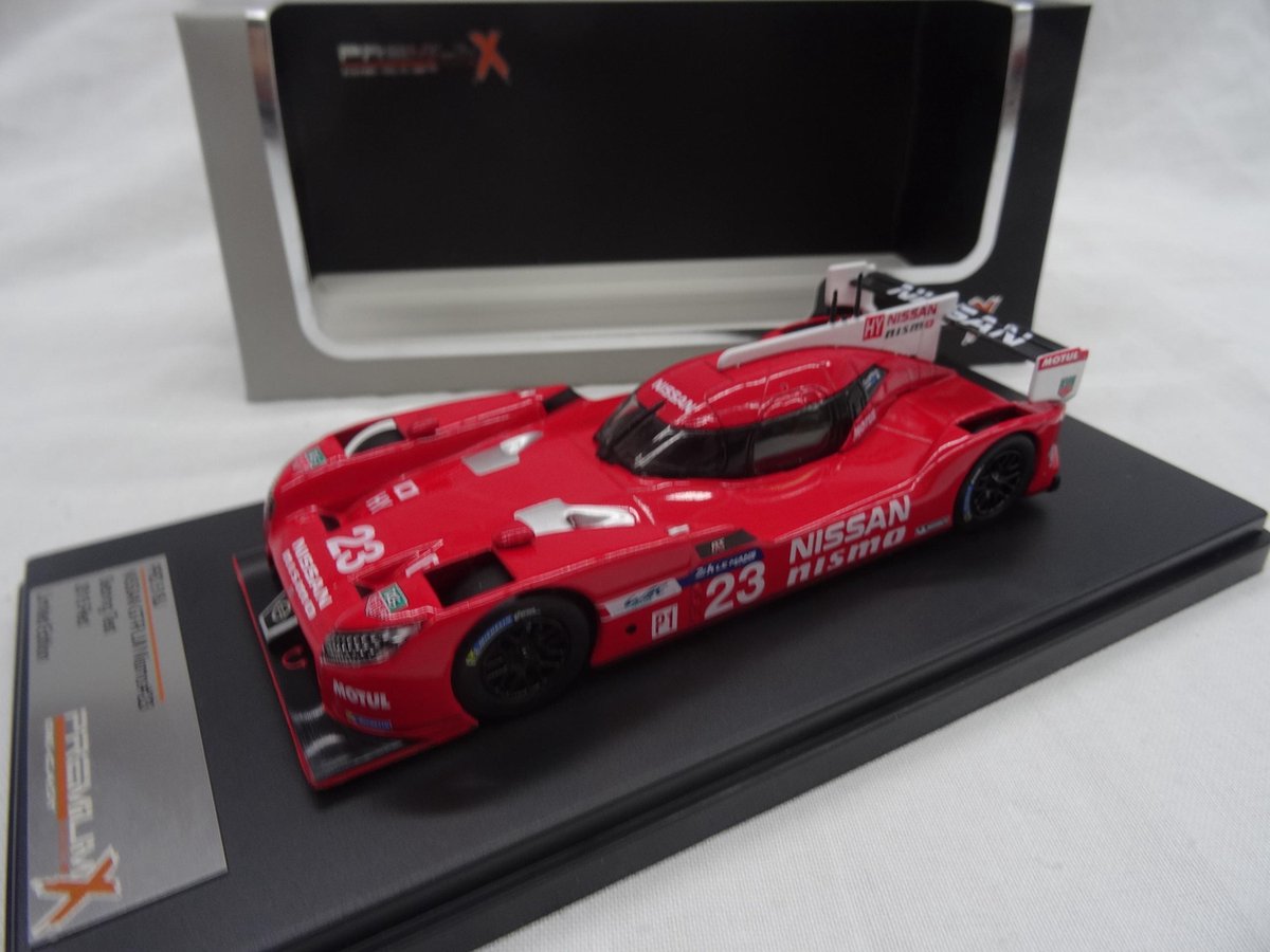 Nissan GT-R LM 2015 Nismo Sebring Test Rood 1-43 PremiumX