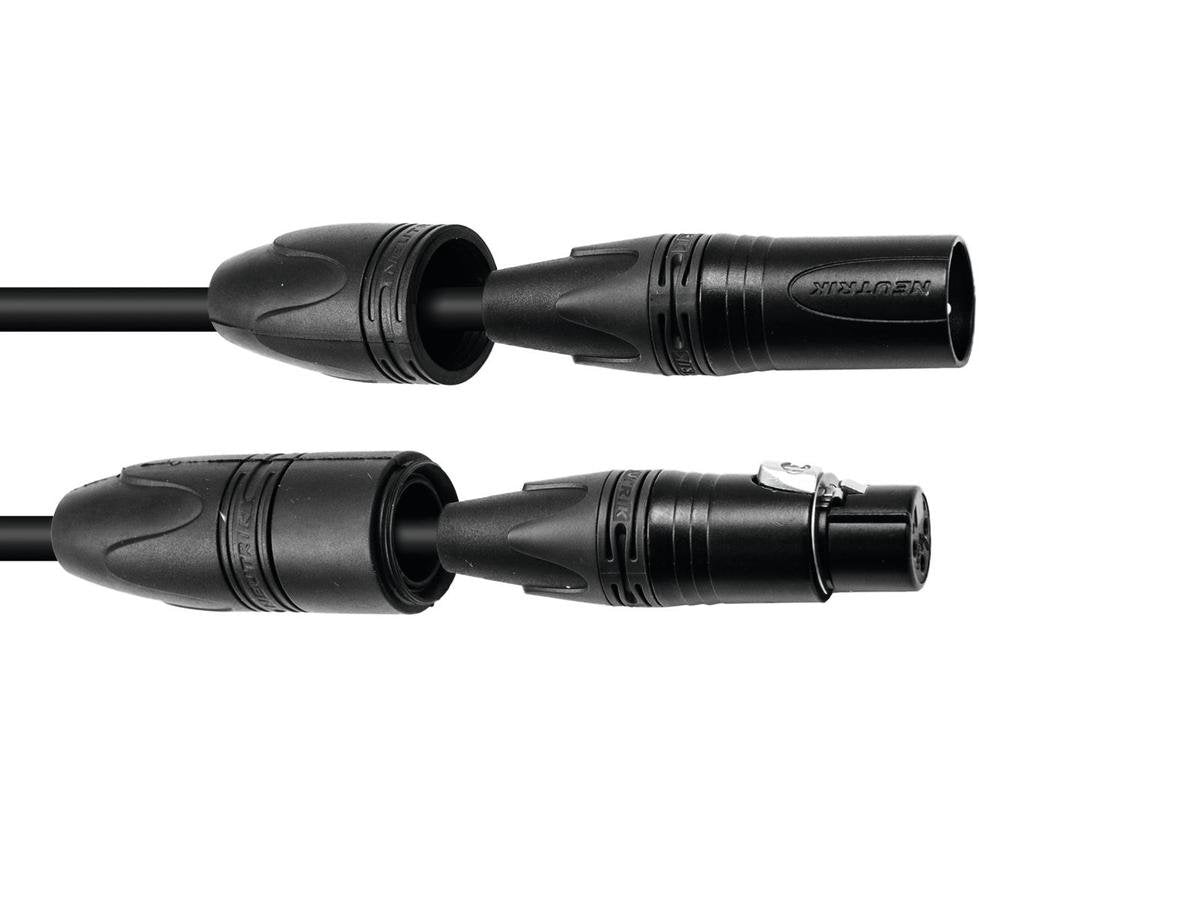 PSSO DMX kabel IP65 3pin 10m bk
