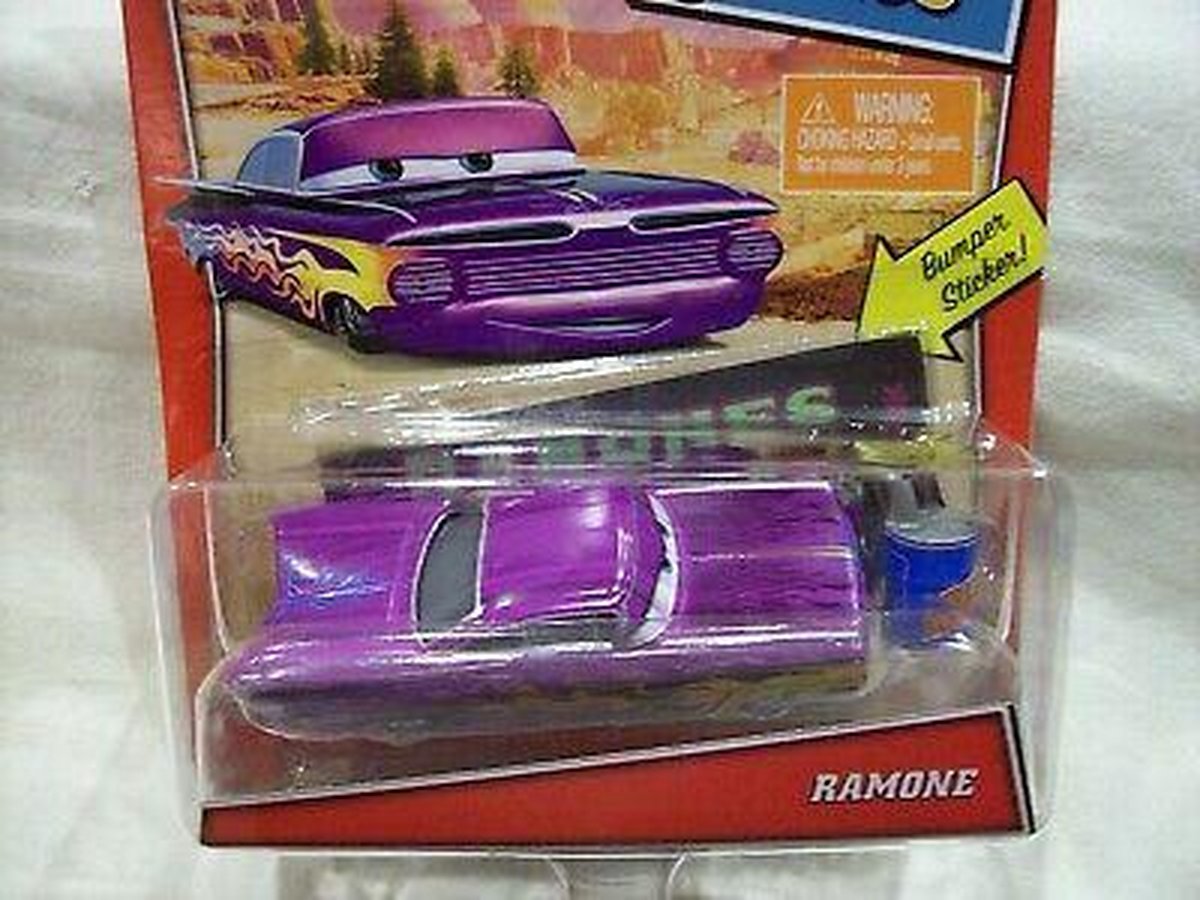 Disney Cars - Diecast - Ramone - paars - Vriend van Bliksem