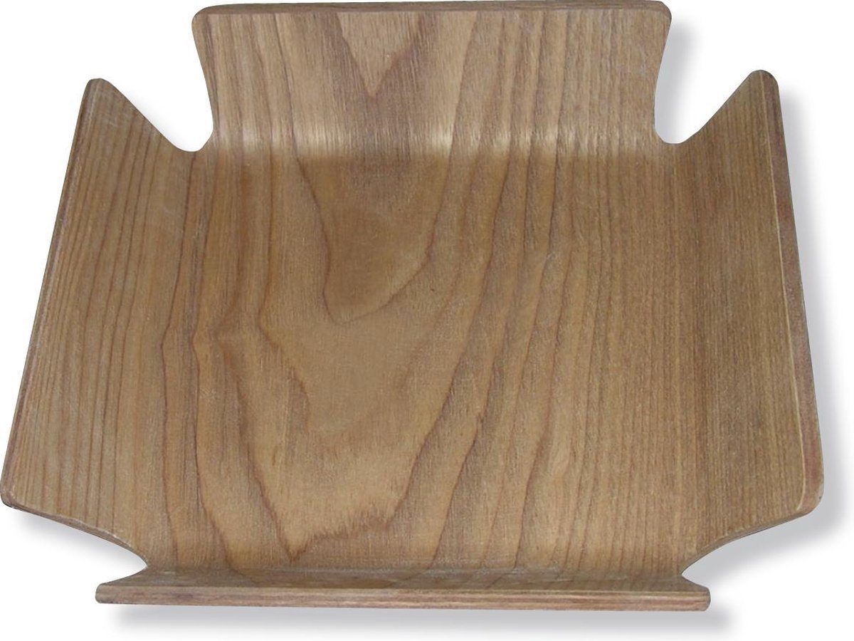 Point-Virgule Servethouder - Houtkleur - 15 x 15 x 4cm