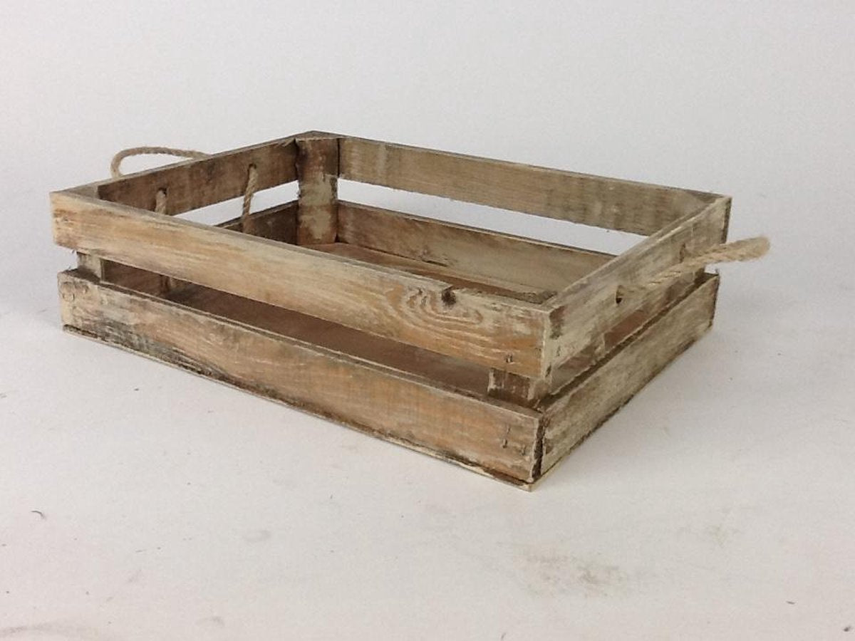 Dienblad 2 - lats / old look middel