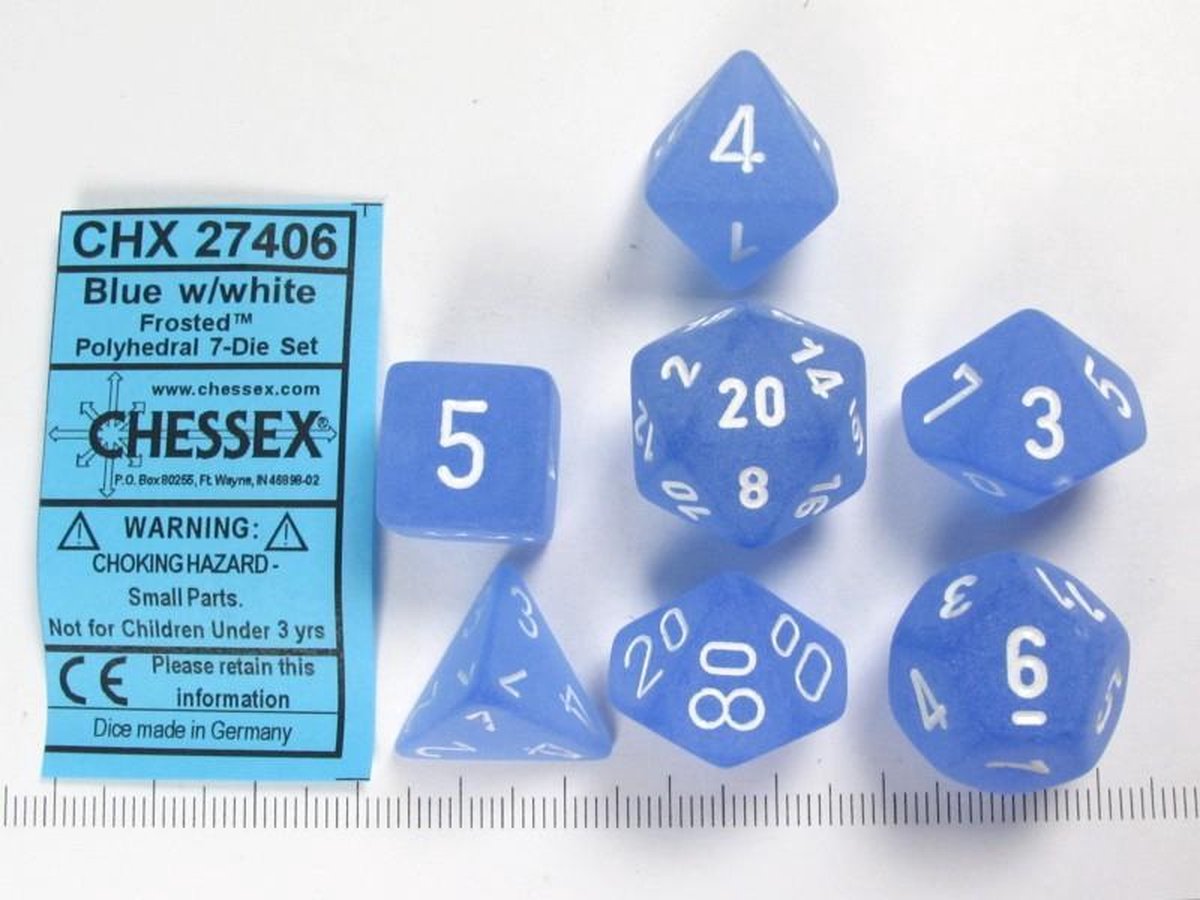 Chessex dobbelstenen set