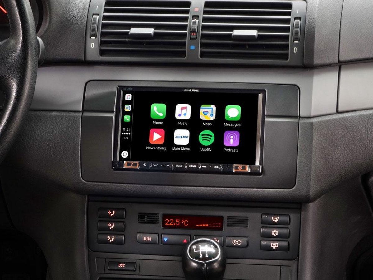 ALPINE MULTIMEDIA SYSTEEM ILX-702E46 voor BMW