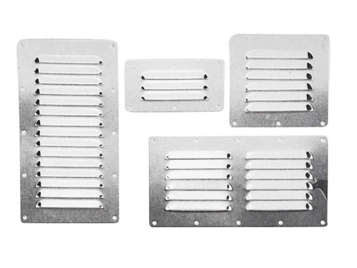 Talamex Ventilatierooster  Breedte 231 Hoogte 116 mm Dubbel