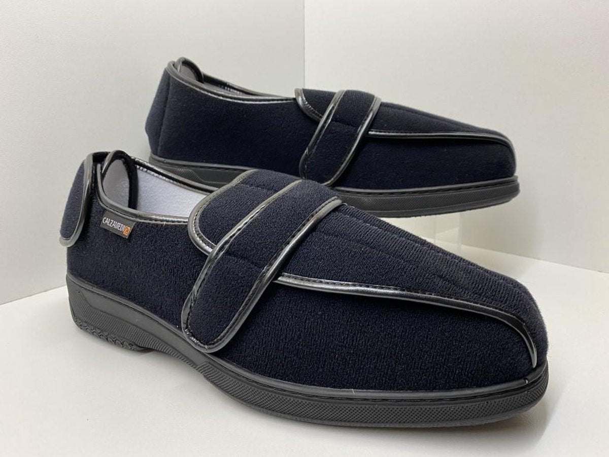 CALZAMEDI Pantoffel Comfortschoen- Laag - Unsix - model Easy SP - zwart - maat 41
