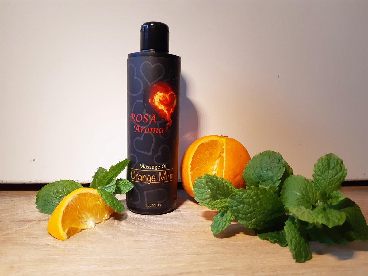 Rosa-Aroma Massage Oil - Orange Mint 250ML