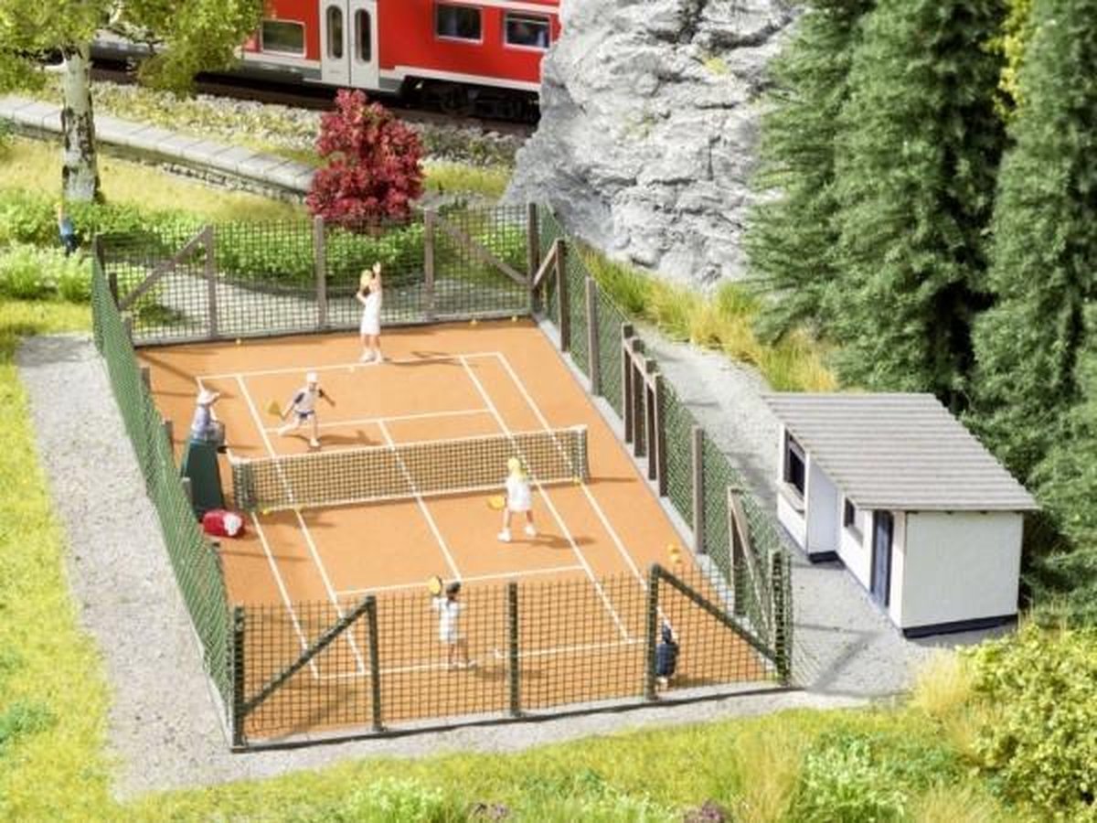 NOCH Scenery Set ''Tennis Court'' Landschap