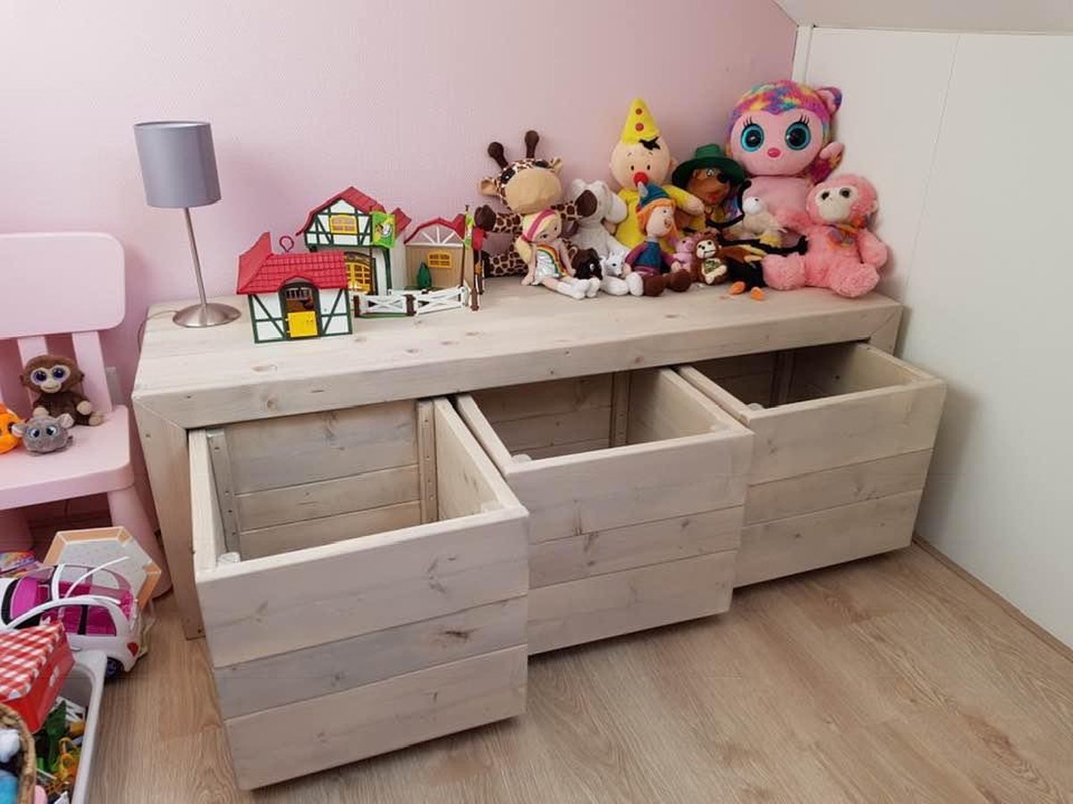 Speeltafel 4 met opbergbakken