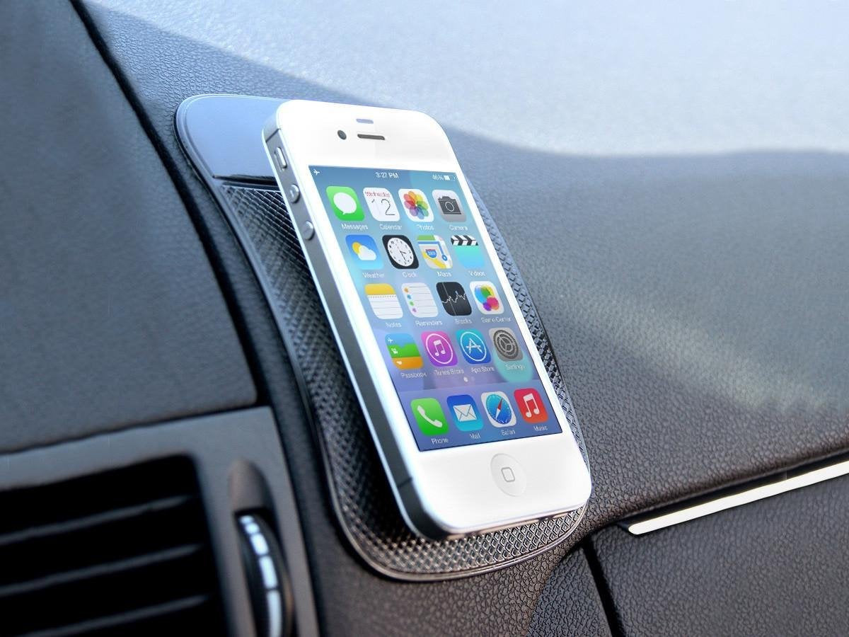 Mobigear Sticky Anti-Slip Mat Dashboard Telefoonhouder Auto Universeel - Zwart