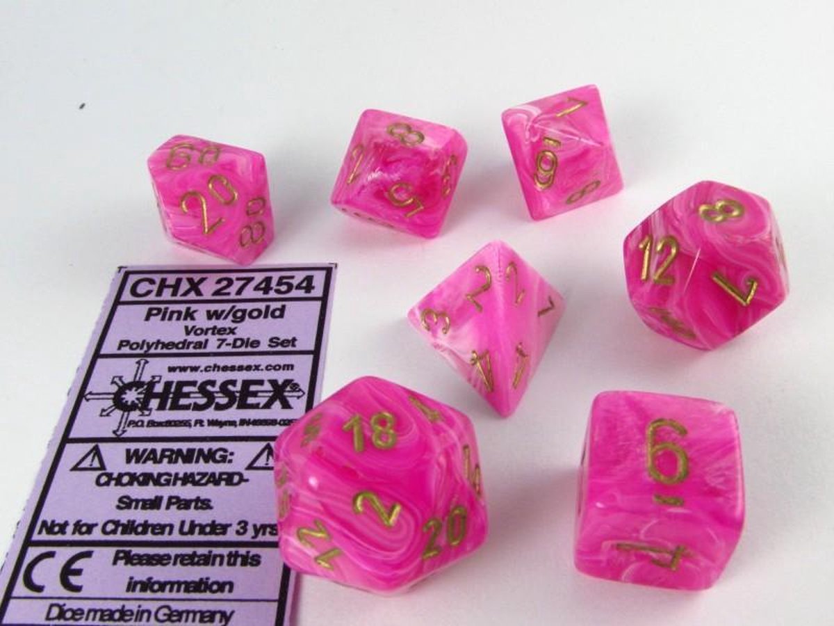 Chessex dobbelstenen set