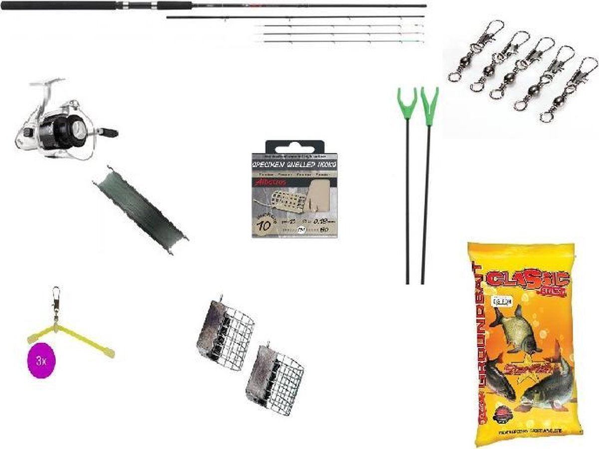 Mitchell - Winkle Picker set - Mitchell Catch hengel - Mitchell MX1 2000 molen - Inclusief toebehoren - Complete set