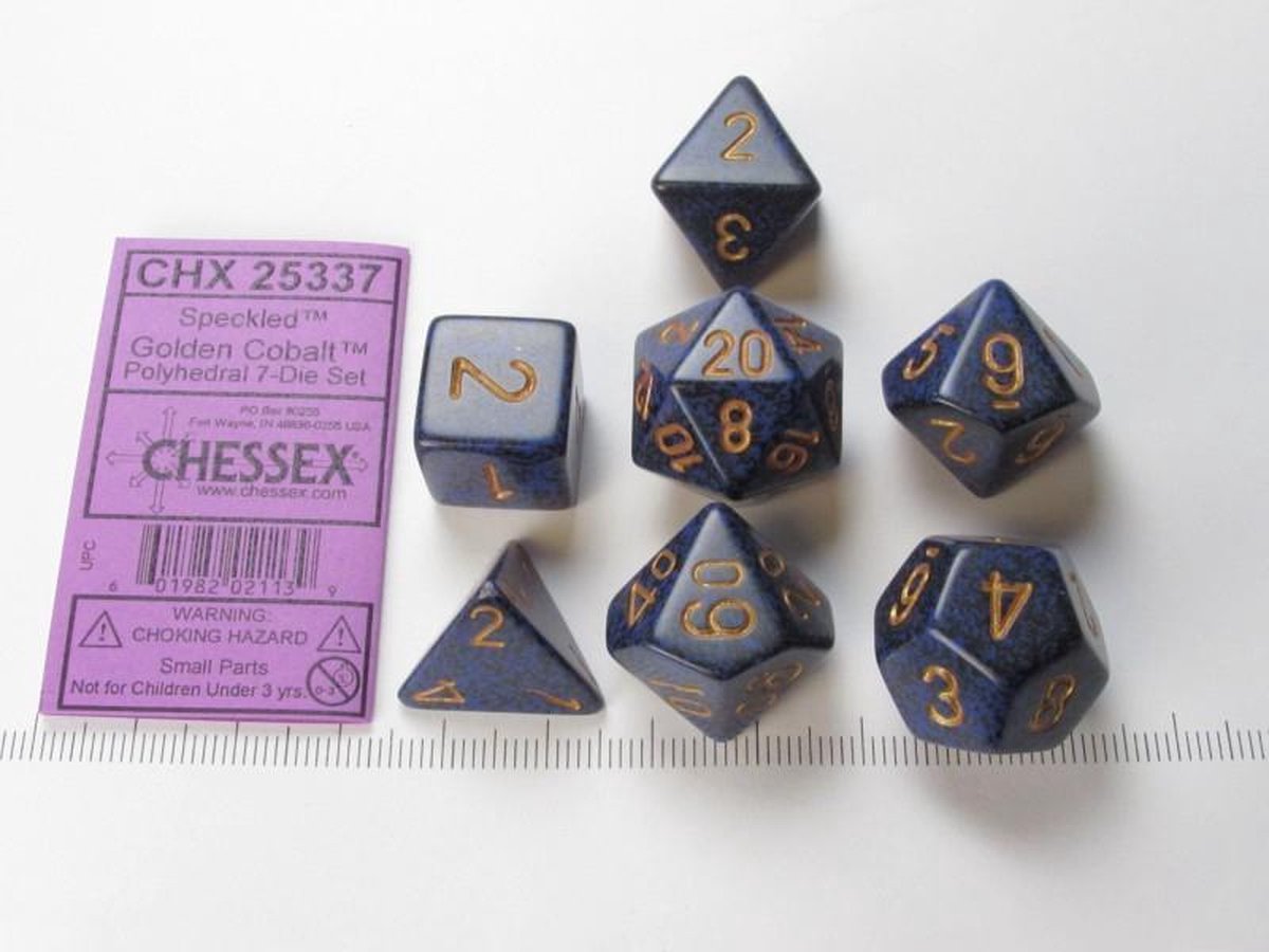 Chessex dobbelstenen set