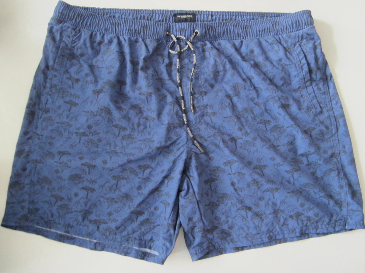 McGregor Afrika Safari Zwembroek - Blauw - Maat XXL