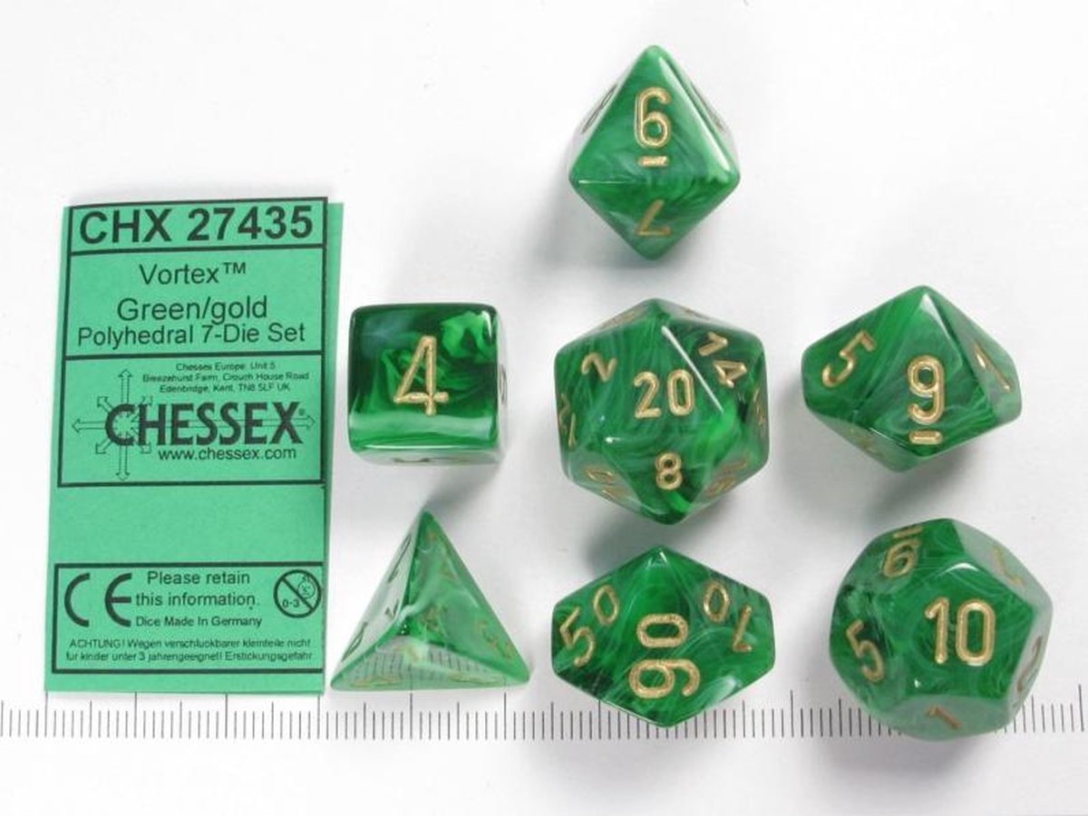 Chessex dobbelstenen set