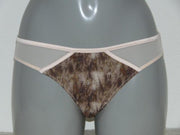 LingaDore Wild Romance Bruin/Roze - Slip Maat: XXL