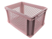 Fietskrat Junior 22L oud roze