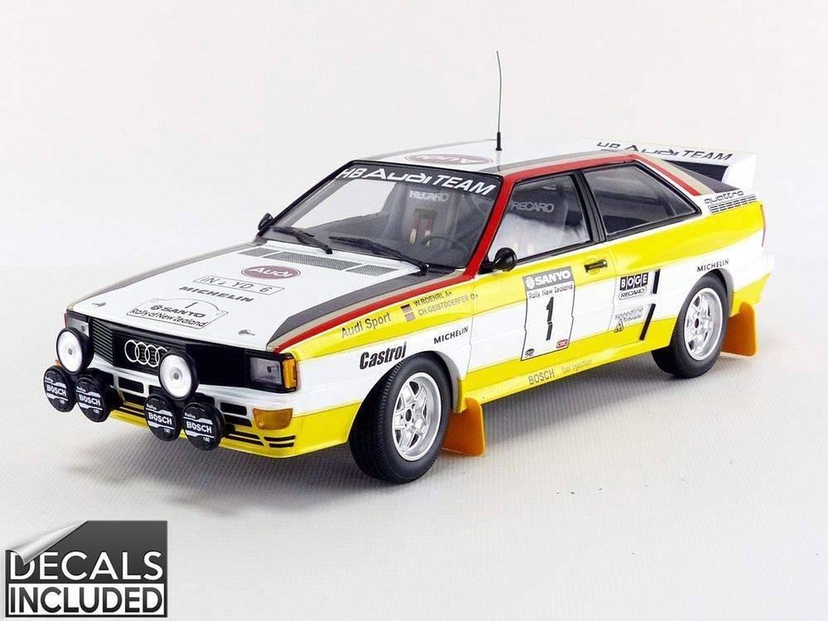 Audi Quattro A2 Audi Sport #1 Sanyo Rally of New Zealand - 1:18 - Minichamps
