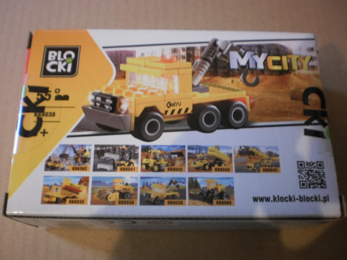 Blocki Bouwstenen Takelwagen