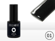 Awesome #01 Zwart Gelpolish - Gellak - Gel nagellak - UV & LED
