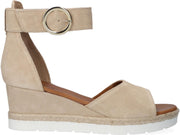 Notre-V As3272 Sandalen - Met Sleehak - Dames - Beige - Maat 39