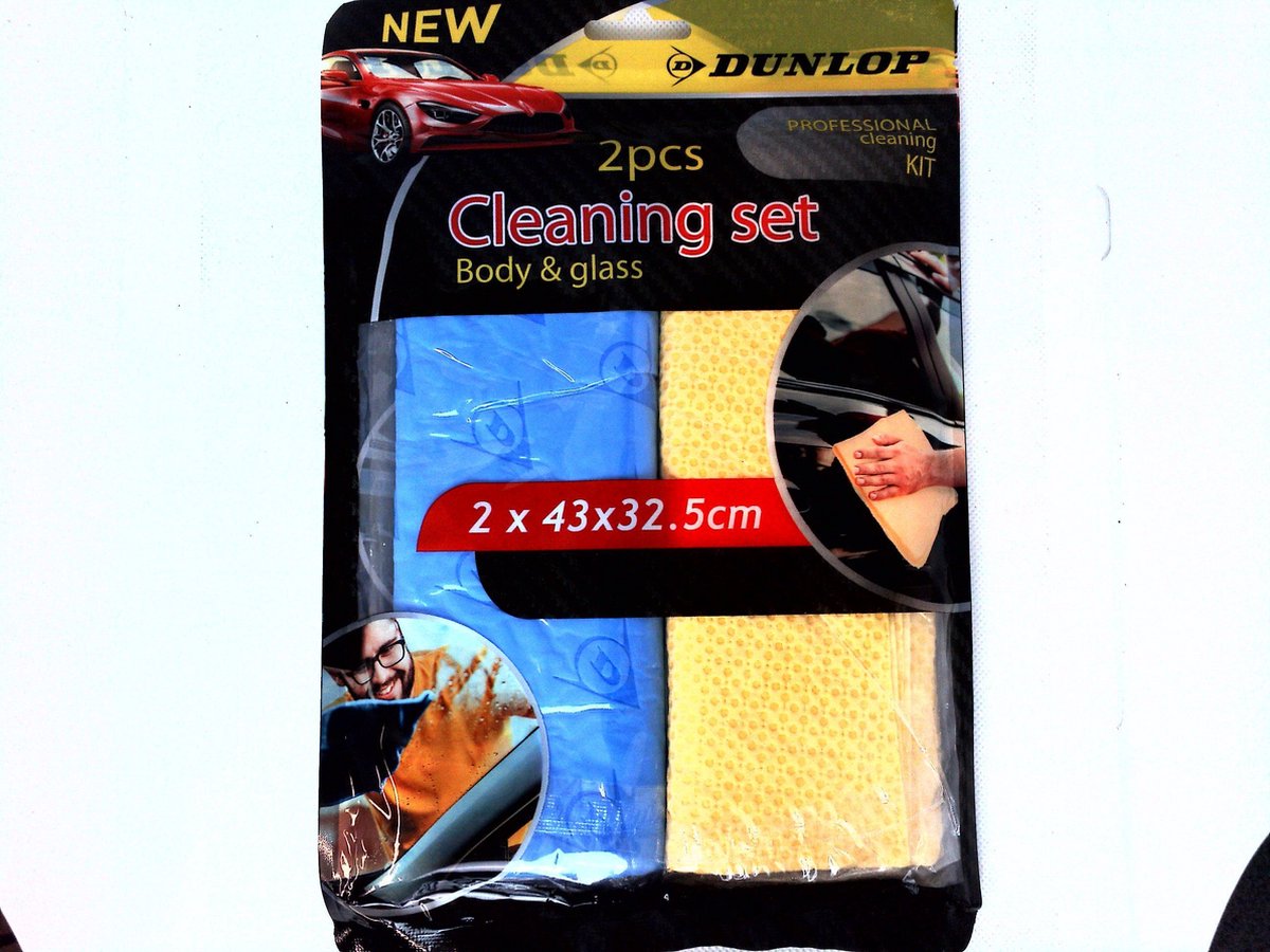 Cleaning set voor uw auto (speciaal voor lak & glas)