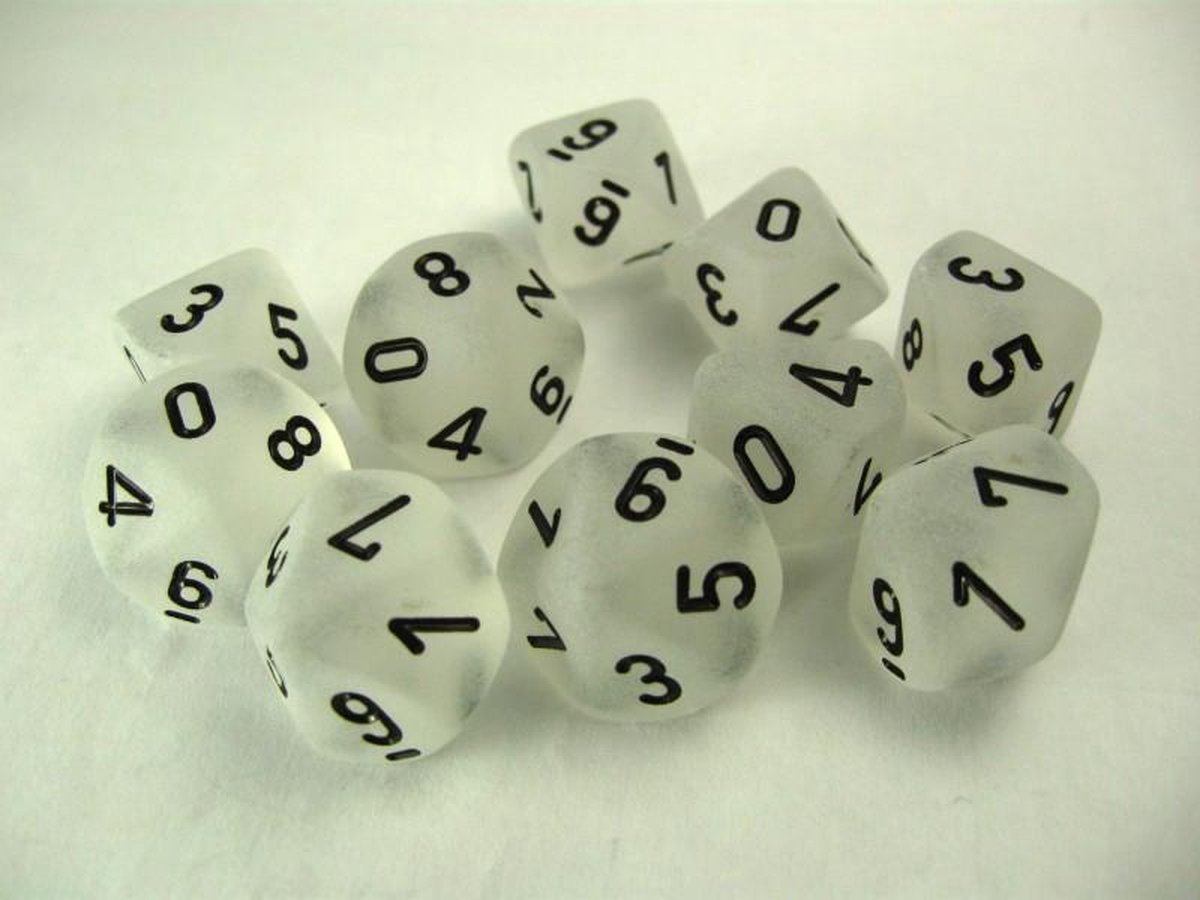 Chessex dobbelstenen set