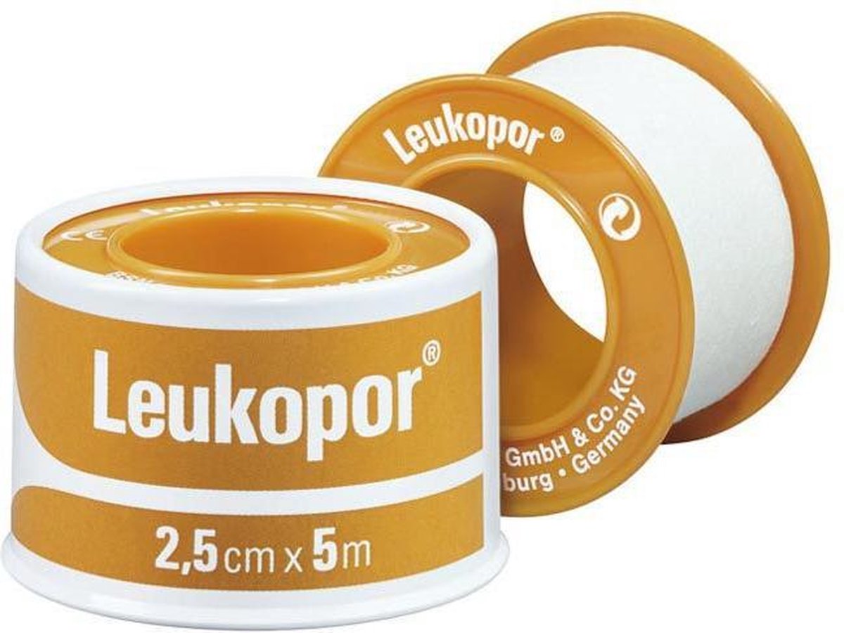 Leukopor 5m X 2.5cm Eurolock Hangend