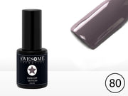 Awesome #80 Licht Taupe/Grijs-Paars Gelpolish - Gellak - Gel nagellak - UV & LED