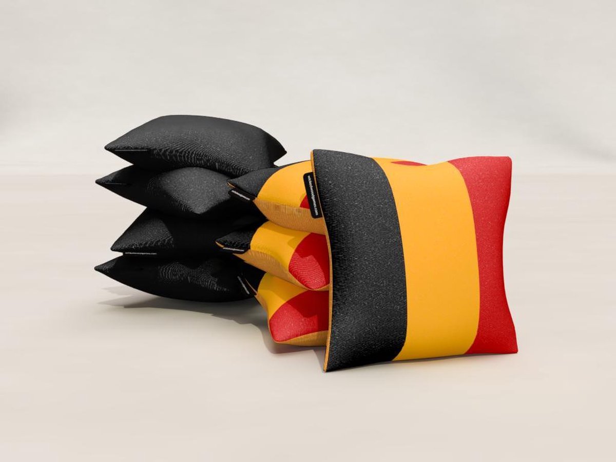 Officiële Cornhole Zakjes / Bags - België - 2x4 stuks