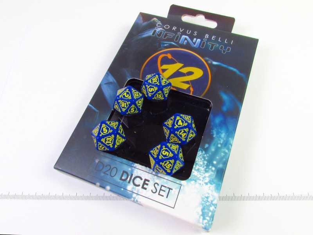 Corvus Belli: Infinity - 0 to 12 Faction D20 Dice set