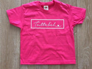 Meisjes shirt met opdruk