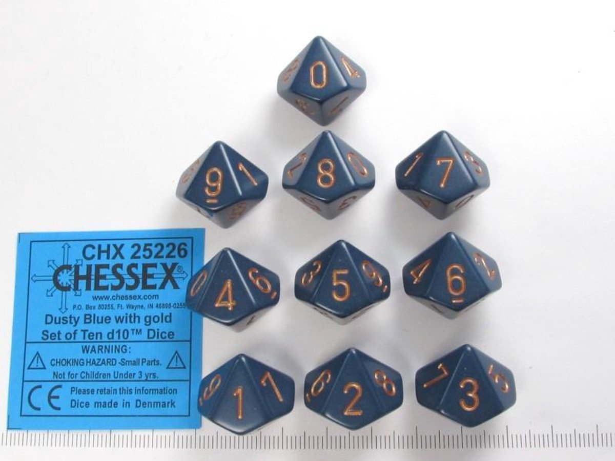 Chessex dobbelstenen set