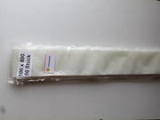 Marmelot Vacuumzakken   10x80 cm 50 stuk met Microstructuur voor alle Merken Vacuum Sealers
